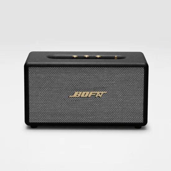 OEM 80W PU レザー仕上げ、Bluetooth-Rock-Home-サブウーファー TWS ケーブル